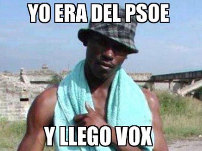 El negro de VOX