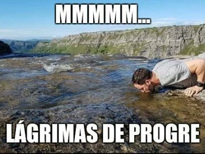 Lágrimas de progre